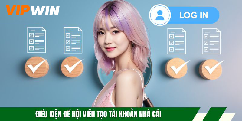 Đăng Nhập VIPWIN – Truy Cập Vào Hệ Thống Cá Cược An Toàn 4 Điều kiện để hội viên tạo tài khoản nhà cái