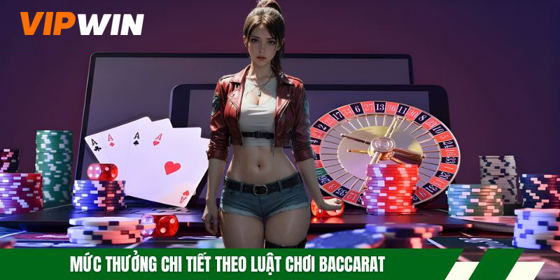 Luật Chơi Baccarat - Tìm Hiểu Chi Tiết Cho Tân Thủ VIPWIN 6 Mức thưởng chi tiết theo luật chơi Baccarat