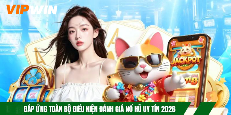 Nổ Hũ Uy Tín 2026: Gợi Ý Sân Chơi Đổi Thưởng Đẳng Cấp 4 VIPWIN đáp ứng toàn bộ điều kiện đánh giá nổ hũ uy tín 2026